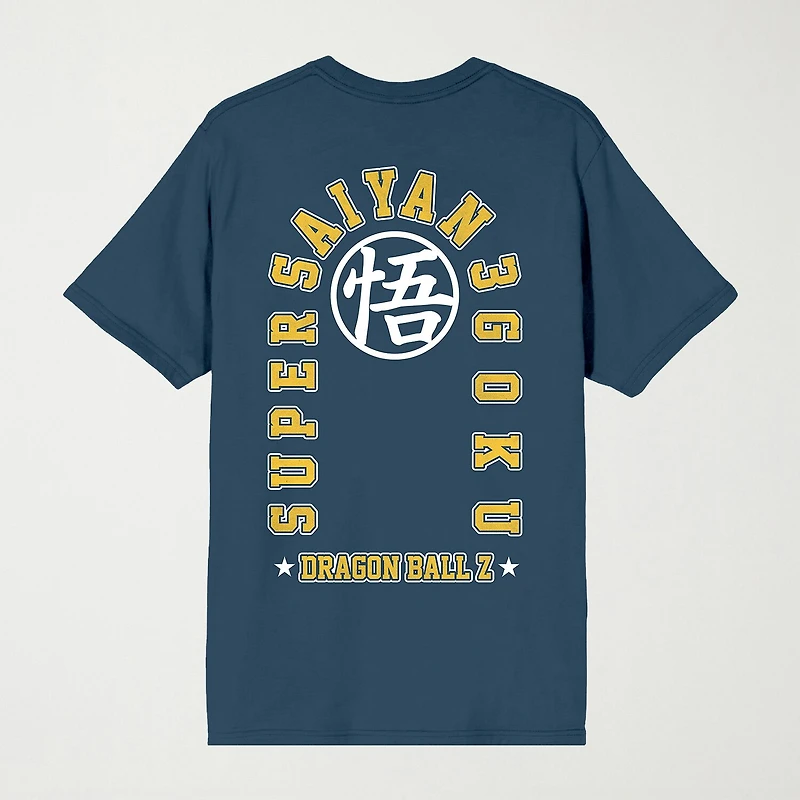 Novelty Mens Crew Neck Short Sleeve Relaxed Fit Dragon Ball Z Graphic T-Shirt