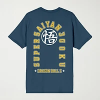 Novelty Mens Crew Neck Short Sleeve Relaxed Fit Dragon Ball Z Graphic T-Shirt