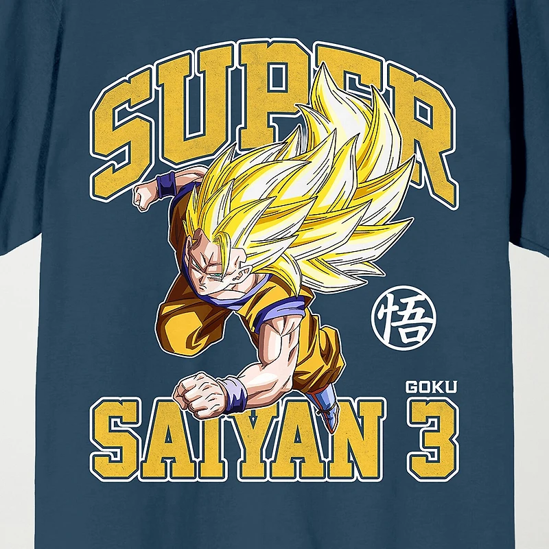 Novelty Mens Crew Neck Short Sleeve Relaxed Fit Dragon Ball Z Graphic T-Shirt