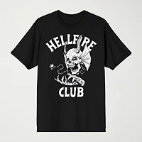Novelty Mens Crew Neck Short Sleeve Relaxed Fit Stranger Things Graphic T-Shirt