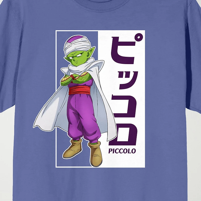 Novelty Mens Crew Neck Short Sleeve Relaxed Fit Dragon Ball Z Graphic T-Shirt