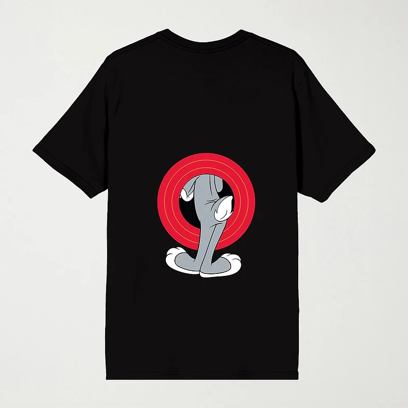 Novelty Mens Crew Neck Short Sleeve Relaxed Fit Looney Tunes Graphic T-Shirt