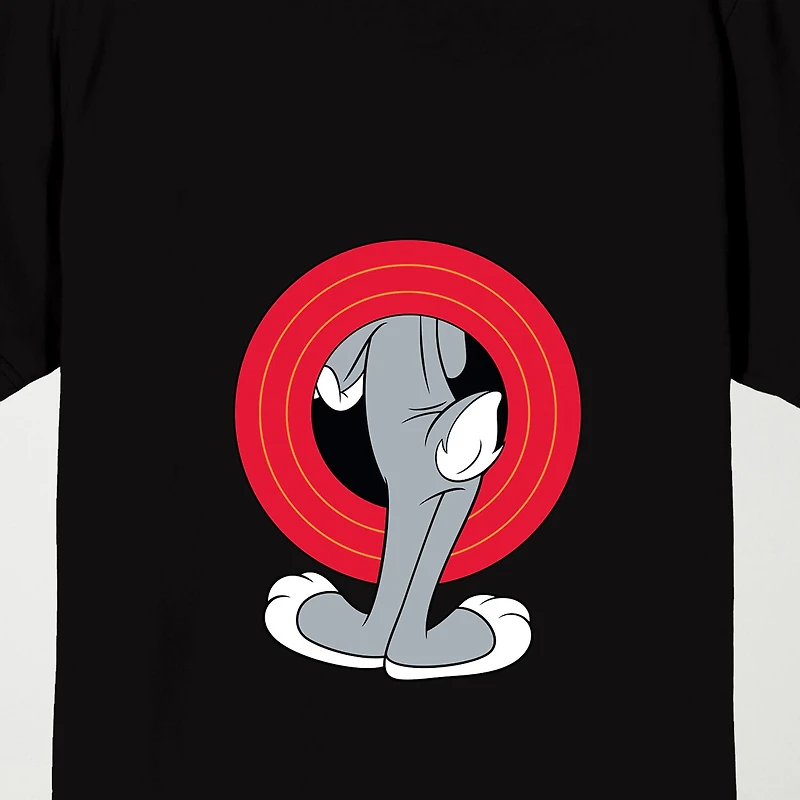 Novelty Mens Crew Neck Short Sleeve Relaxed Fit Looney Tunes Graphic T-Shirt