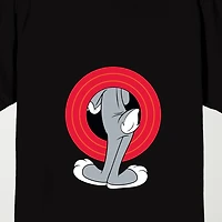 Novelty Mens Crew Neck Short Sleeve Relaxed Fit Looney Tunes Graphic T-Shirt
