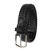 Haggar Leather 35mm Lace Mens Belt