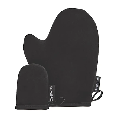 St. Moriz Luxury Double Sided Tanning Mitt And Face Mitt Set