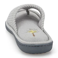 Isotoner Womens Slip-On Slippers