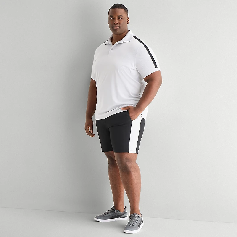Shaquille O'Neal XLG™ Elevated Athletic Mens Short Sleeve Polo Shirt