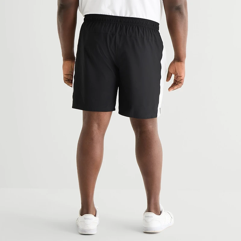 Shaquille O'Neal XLG™ Active Mens 8" Big and Tall Moisture Wicking Workout Shorts