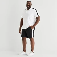 Shaquille O'Neal XLG™ Active Mens 8" Big and Tall Moisture Wicking Workout Shorts