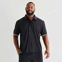 Shaquille O'Neal XLG™ Active Mens Short Sleeve Moisture Wicking Big and Tall Jersey