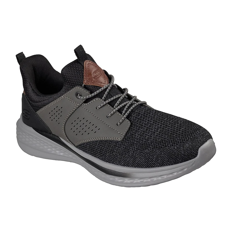 Skechers Relaxed Fit Slade Breyer Mens Round Closed Toe Slip-On Shoe Extra Wide Width