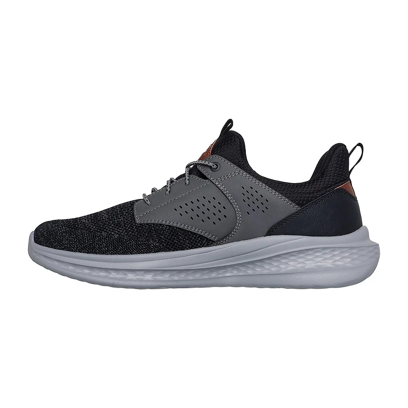 Skechers Relaxed Fit Slade Breyer Mens Round Closed Toe Slip-On Shoe Extra Wide Width