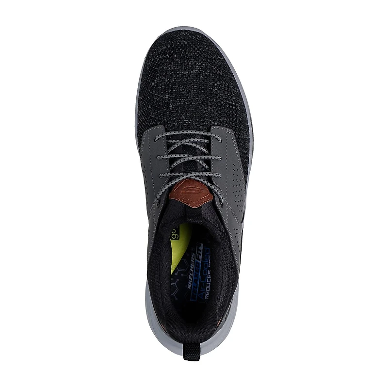 Skechers Relaxed Fit Slade Breyer Mens Round Closed Toe Slip-On Shoe Extra Wide Width