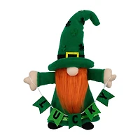 Northlight 16" Green Lucky Gnome St. Patricks Day Gnome