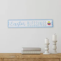 Northlight 20" Metal Blessings Wall Sign