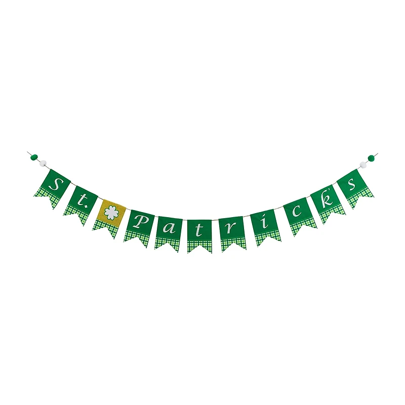 Northlight 8ft Plaid Sowtail Flag Banner