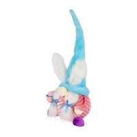 Northlight 18" Gnome Girl With Bunny Ears Easter Gnome