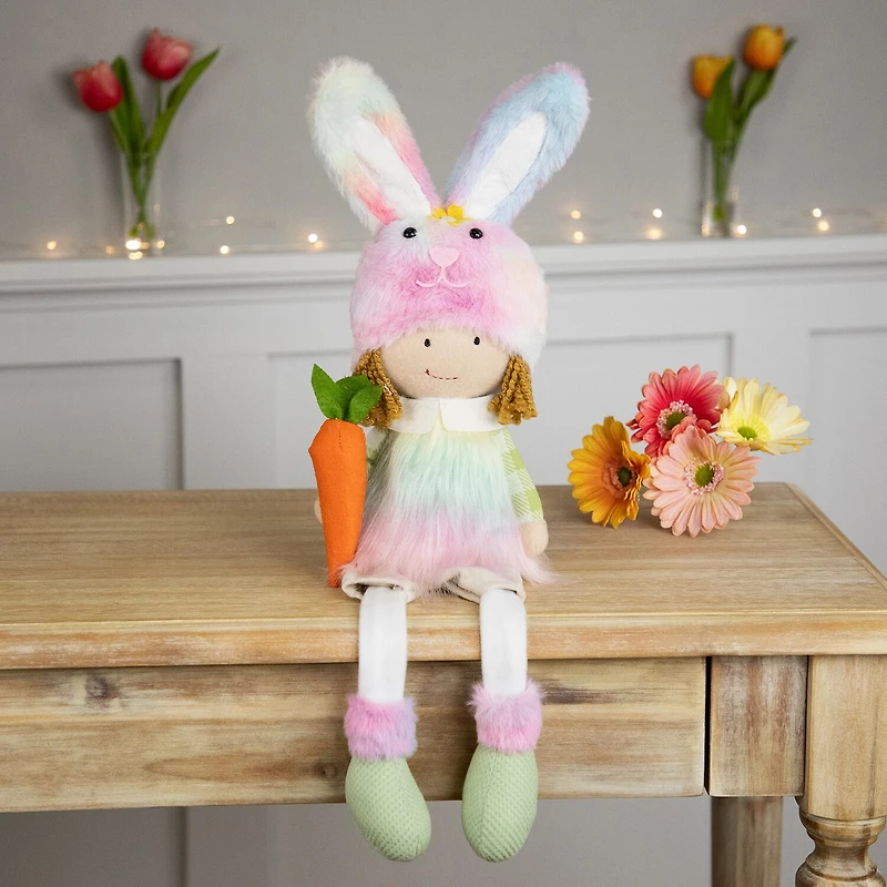 Northlight 23" Girl With Dangling Legs Easter Figurine