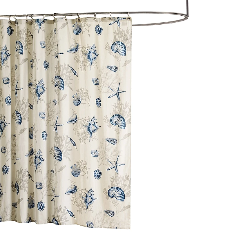 Madison Park Nantucket Seashell Shower Curtain