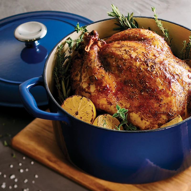 Tramontina Gourmet 5.5-qt. Enameled Cast Iron Covered Round Dutch Oven