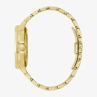 Bulova Octava Mens Automatic Gold Tone Stainless Steel Bracelet Watch 98a292