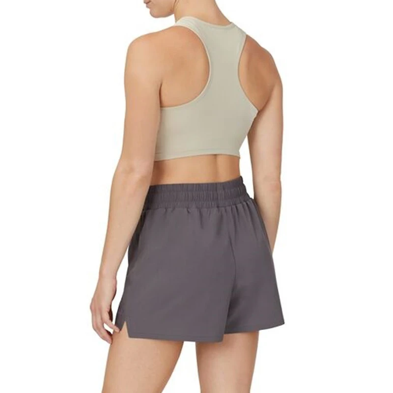 FILA Speed Up Crop Womens Crew Neck Sleeveless Active Tank Top