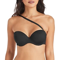 Maidenform Love The Custom Lift Multiway Womens Medium Support Demi Push Up Strapless Bra 09417