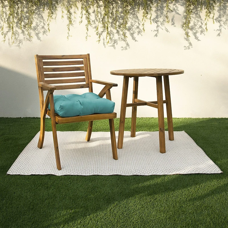 Mozaic Company Tufted U-Shaped Solid Seat Cushion