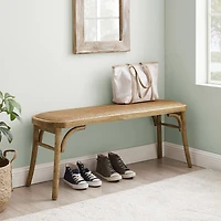 Linon Chase Bentwood Bench