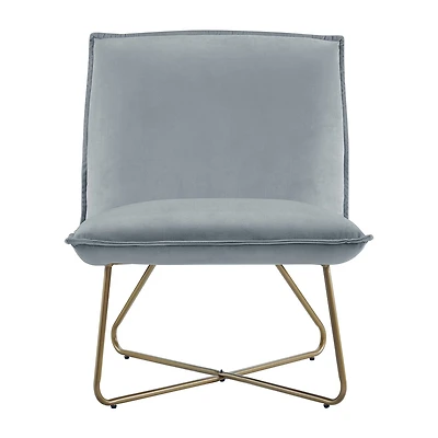 Linon Kincaid Armless Slipper Chair