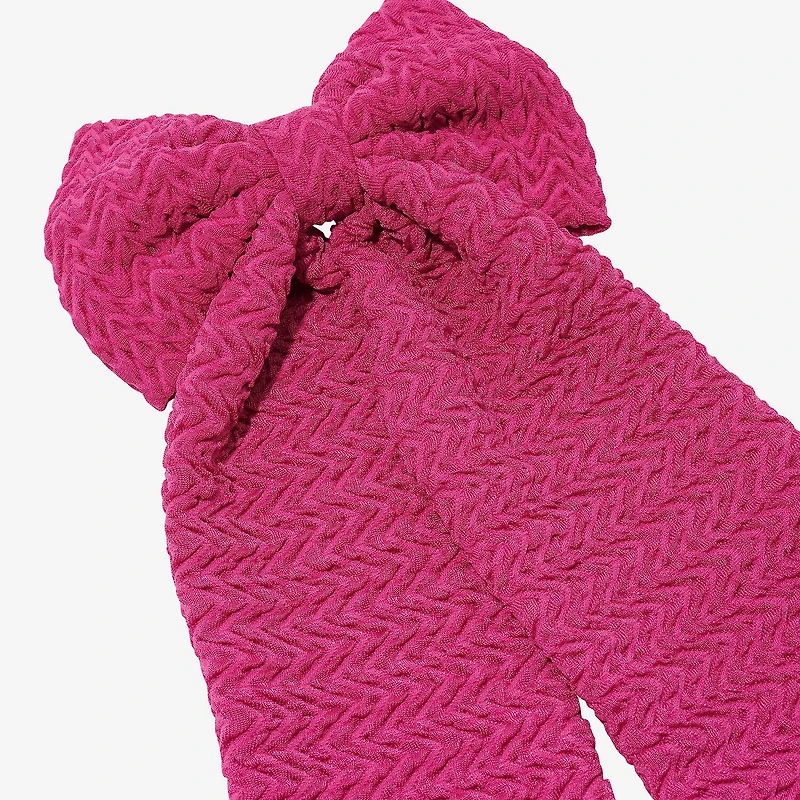 Arizona Pink Textured Hair Bow
