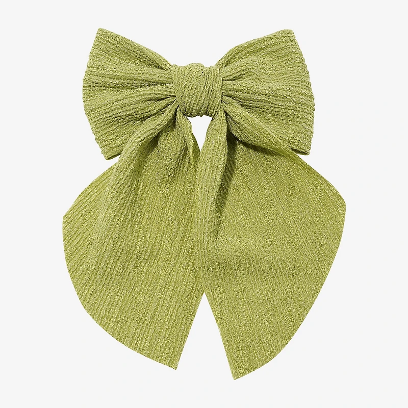 Arizona Green Textured Hair Bow
