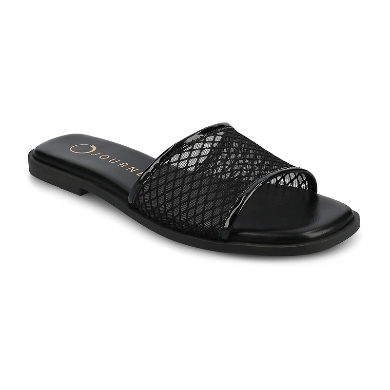 Journee Collection Womens Breckley Flat Sandals