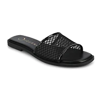 Journee Collection Womens Breckley Flat Sandals