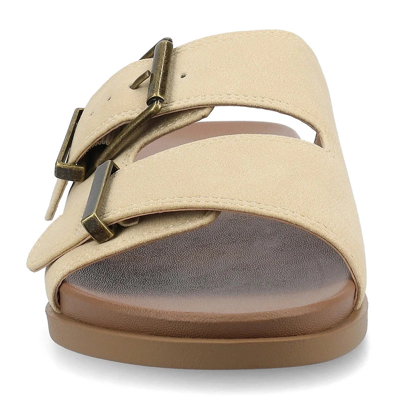 Journee Collection Womens Cosette Adjustable Strap Flat Sandals