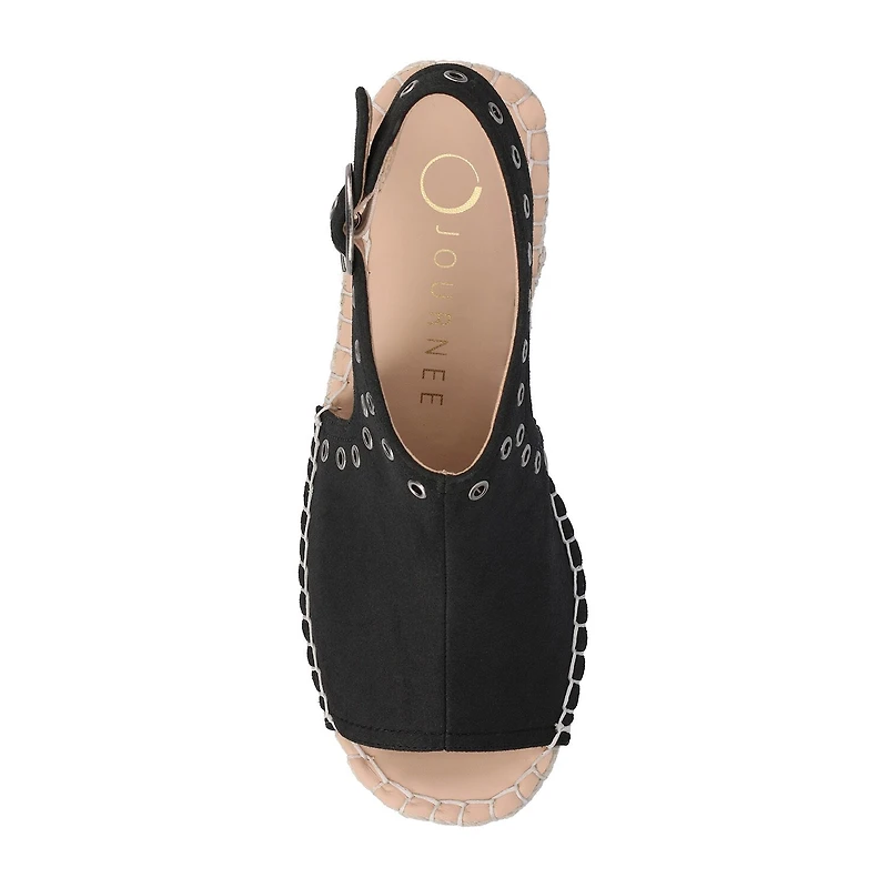 Journee Collection Womens Crisie Wedge Sandals