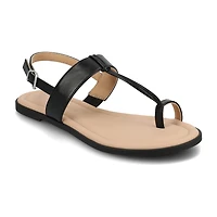 Journee Collection Womens Gerra Flat Sandals