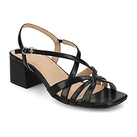 Journee Collection Womens Shyla Heeled Sandals