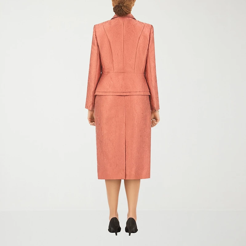 Giovanna Signature 2-pc. Brocade Skirt Suit