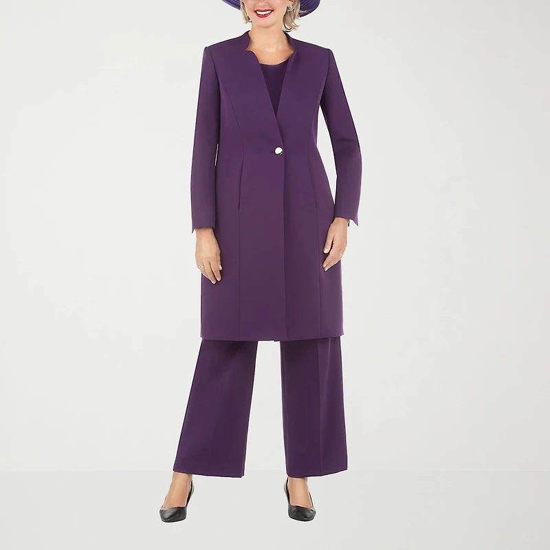 Giovanna Signature Womens-Plus 3-pc. Pant Suit
