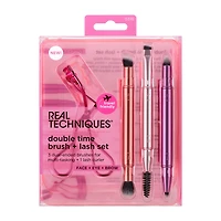 Real Techniques Double Time Brush + Lash Set