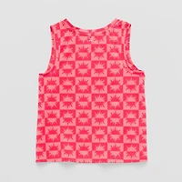 Xersion Performance Little & Big Kid Girls Crew Neck Sleeveless Active Tank Top