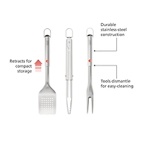 Joseph Joseph Grillout BBQ 3-pc. Kitchen Utensil Set