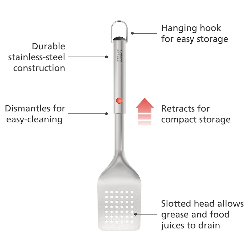 Joseph Joseph Grillout BBQ Turner with Retractable Head