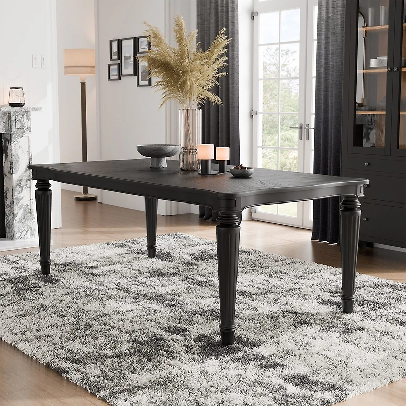 Furniture of America™ Melodi Parc Rectangular Wood-Top Dining Table