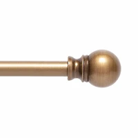 Kenney Davenport Petite Ball 1/2 Adjustable Curtain Rod