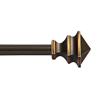 Kenney Arts & Crafts Petite Square 1/2 Adjustable Curtain Rod
