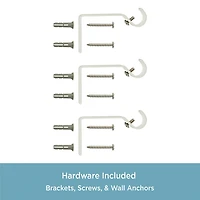 Kenney Alanis Ball 5/8 Adjustable Curtain Rod