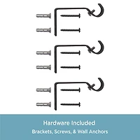 Kenney Mae Ball 5/8 Adjustable Curtain Rod